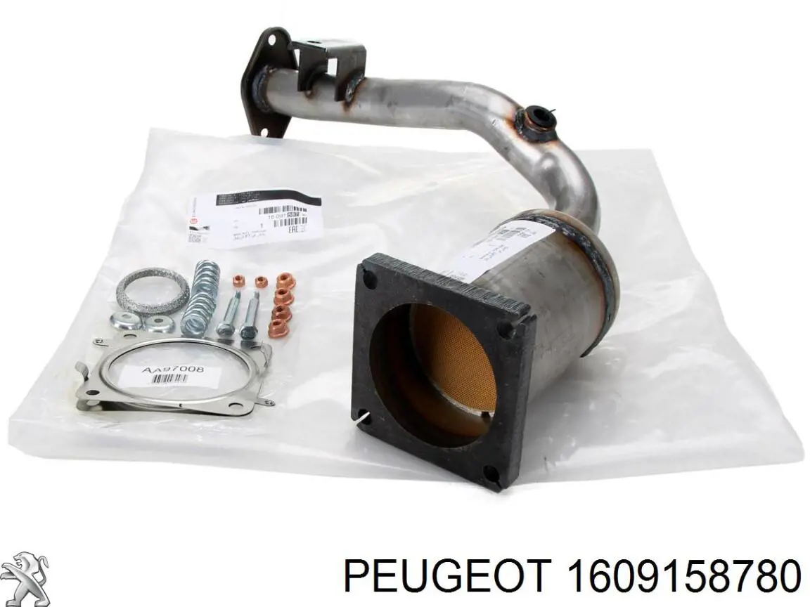Купити 1609158780 Peugeot/Citroen Перетворювач відпрацьованих газів