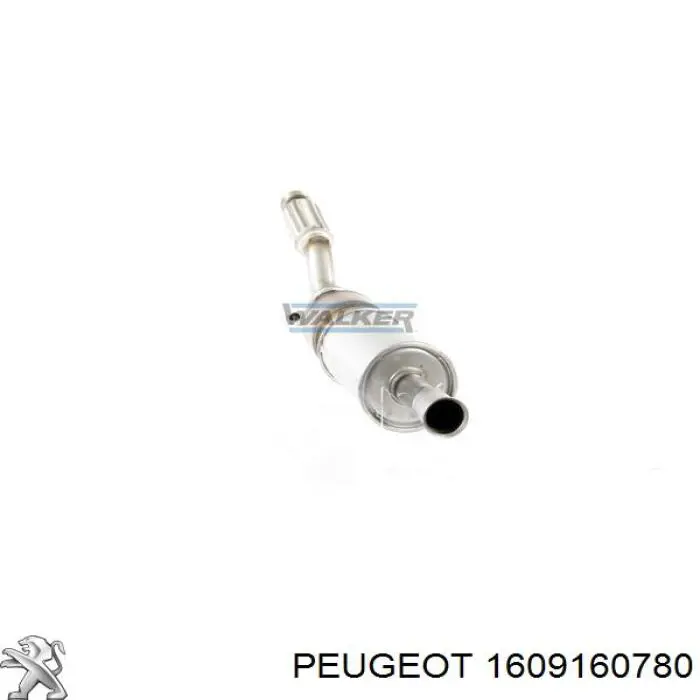 Каталізатор 1609160780 Peugeot/Citroen