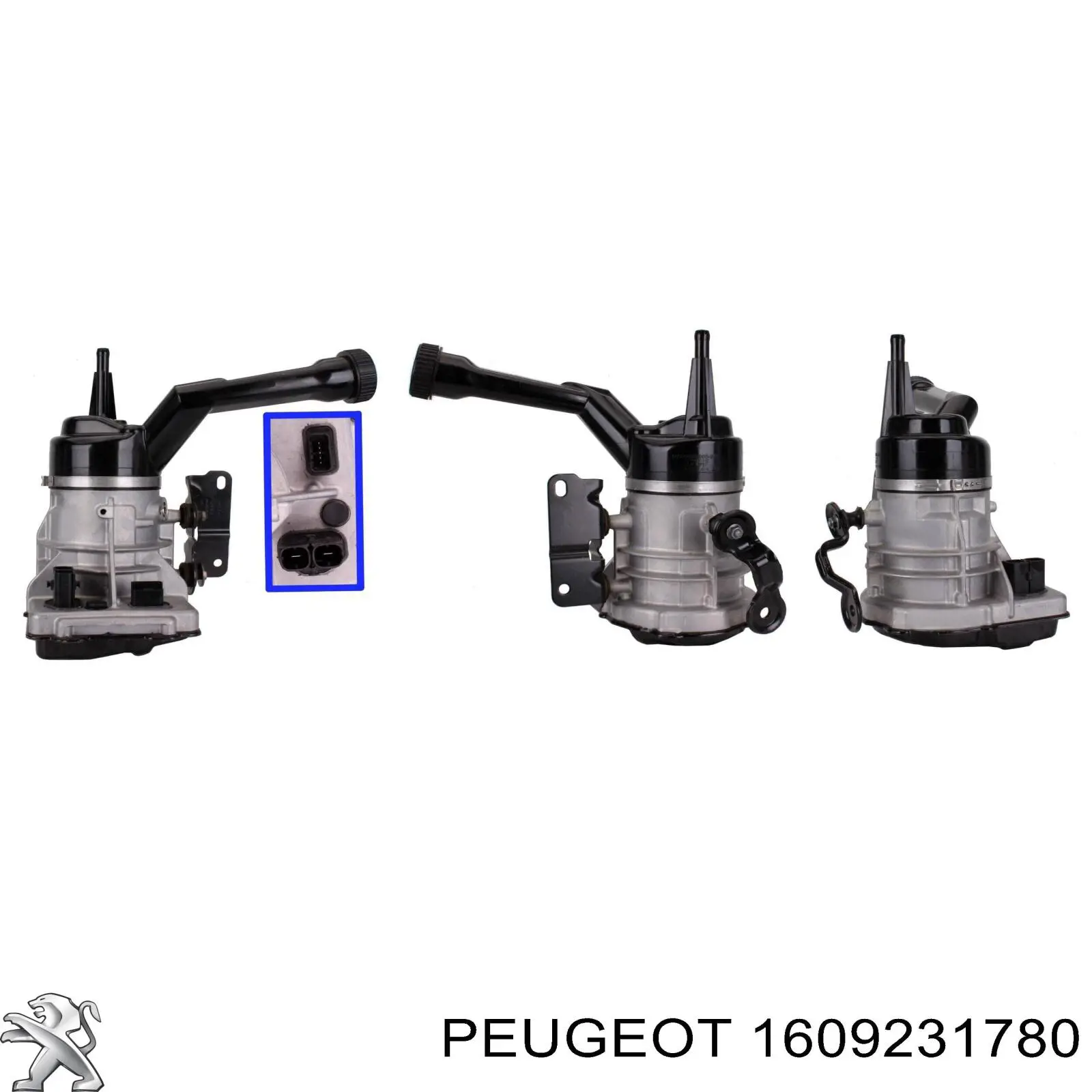 1609231780 Peugeot/Citroen Насос гідропідсилювача