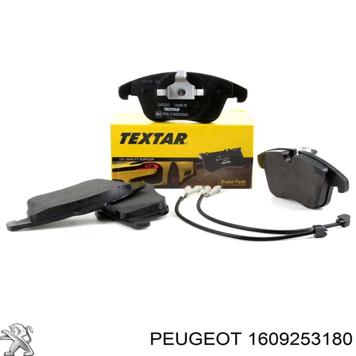 Гальмівні колодки Peugeot/Citroen 1609253180 ціна, від 41.50 USD