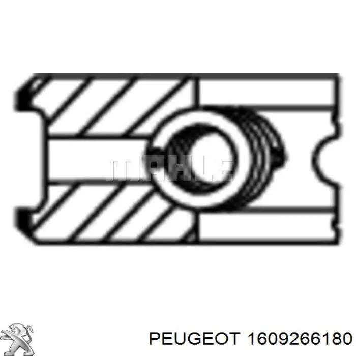 Комплект поршневих кілець компресора, на 1 циліндр, STD Peugeot/Citroen 1609266180 ціна, від 15.65 USD