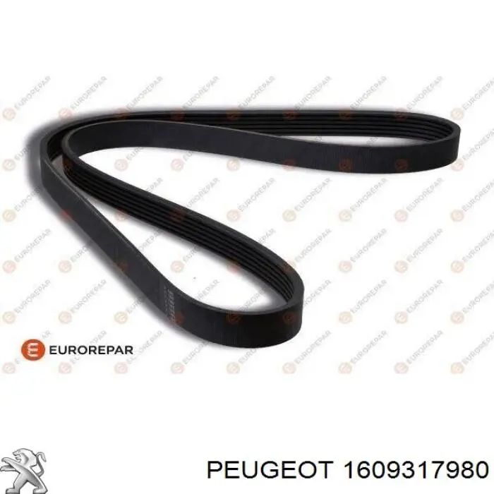 Клиновий ремінь Peugeot/Citroen 1609317980 ціна, від 10.14 USD