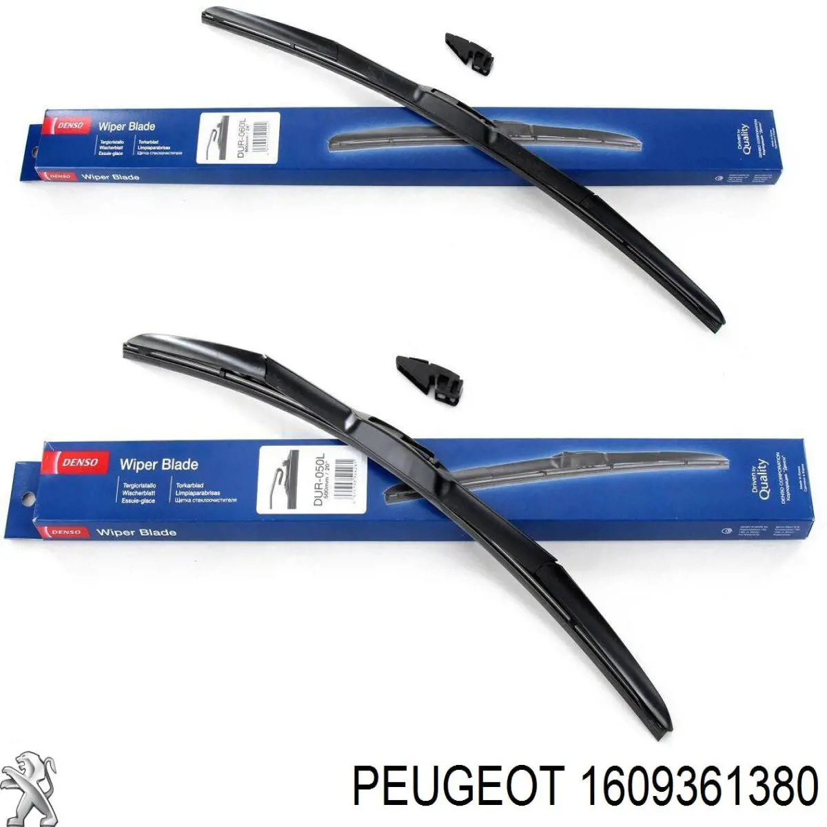 Щітка-двірник лобового скла, водійська Peugeot/Citroen 1609361380 ціна, від 12.09 USD
