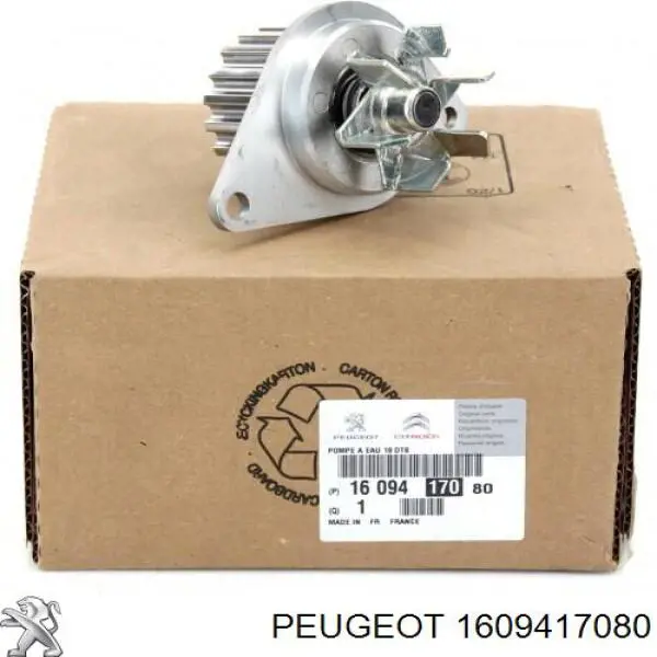 Помпа охолодження Peugeot/Citroen 1609417080 ціна, від 32.95 USD