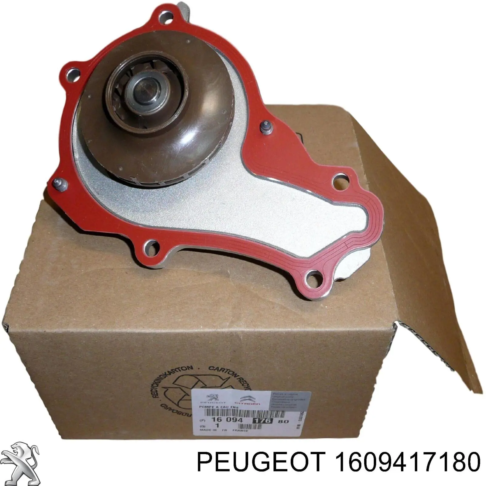 Помпа охолодження Peugeot/Citroen 1609417180 ціна, від 29.54 USD