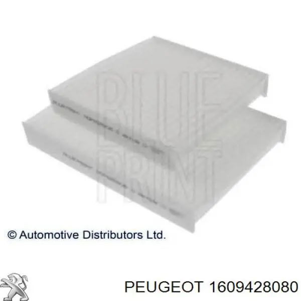 Купити 1609428080 Peugeot/Citroen Фільтр салону вугільний