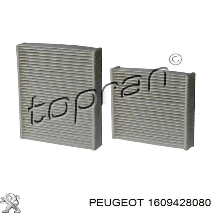 Фільтр салону 1609428080 Peugeot/Citroen