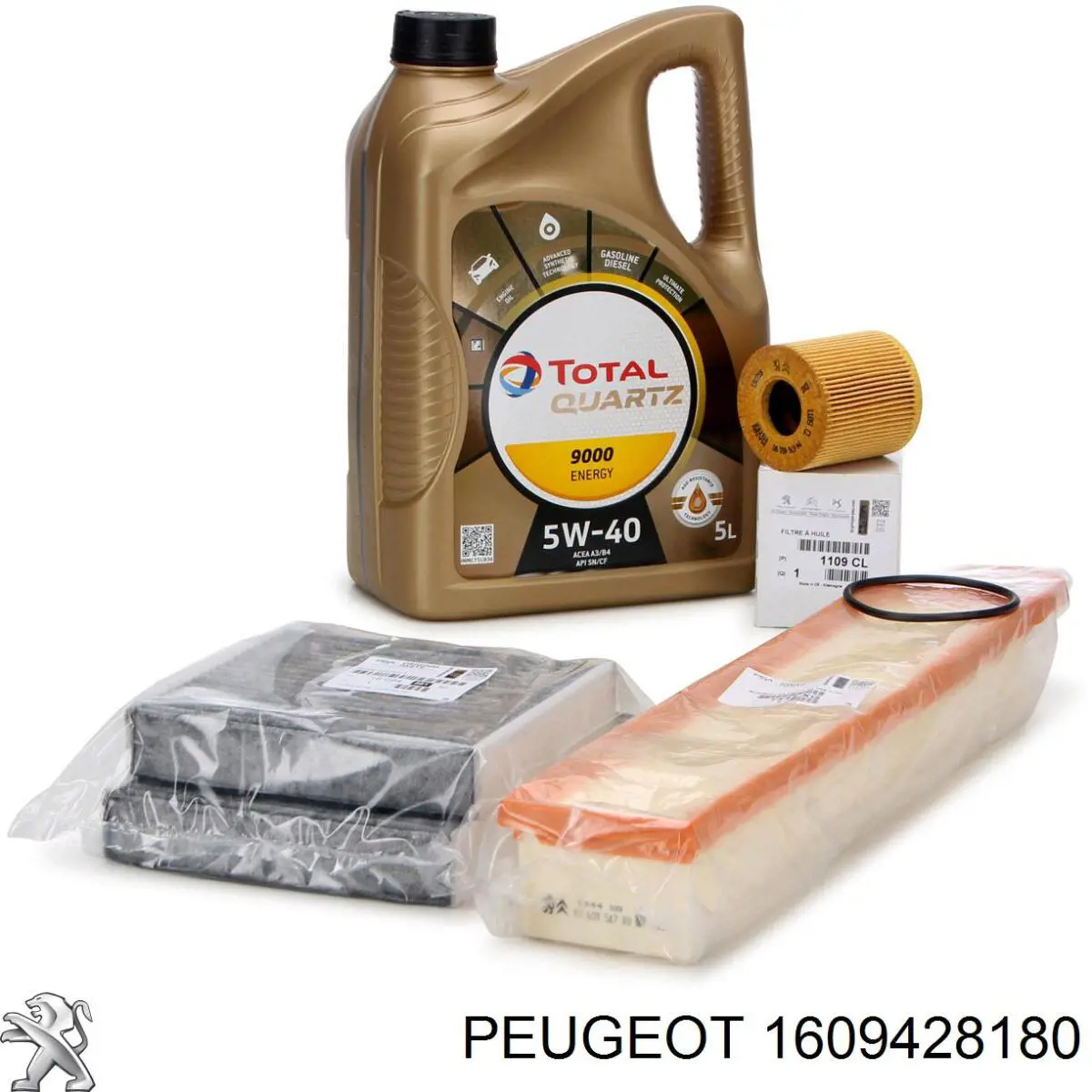Купити 1609428180 Peugeot/Citroen Фільтр салону вугільний