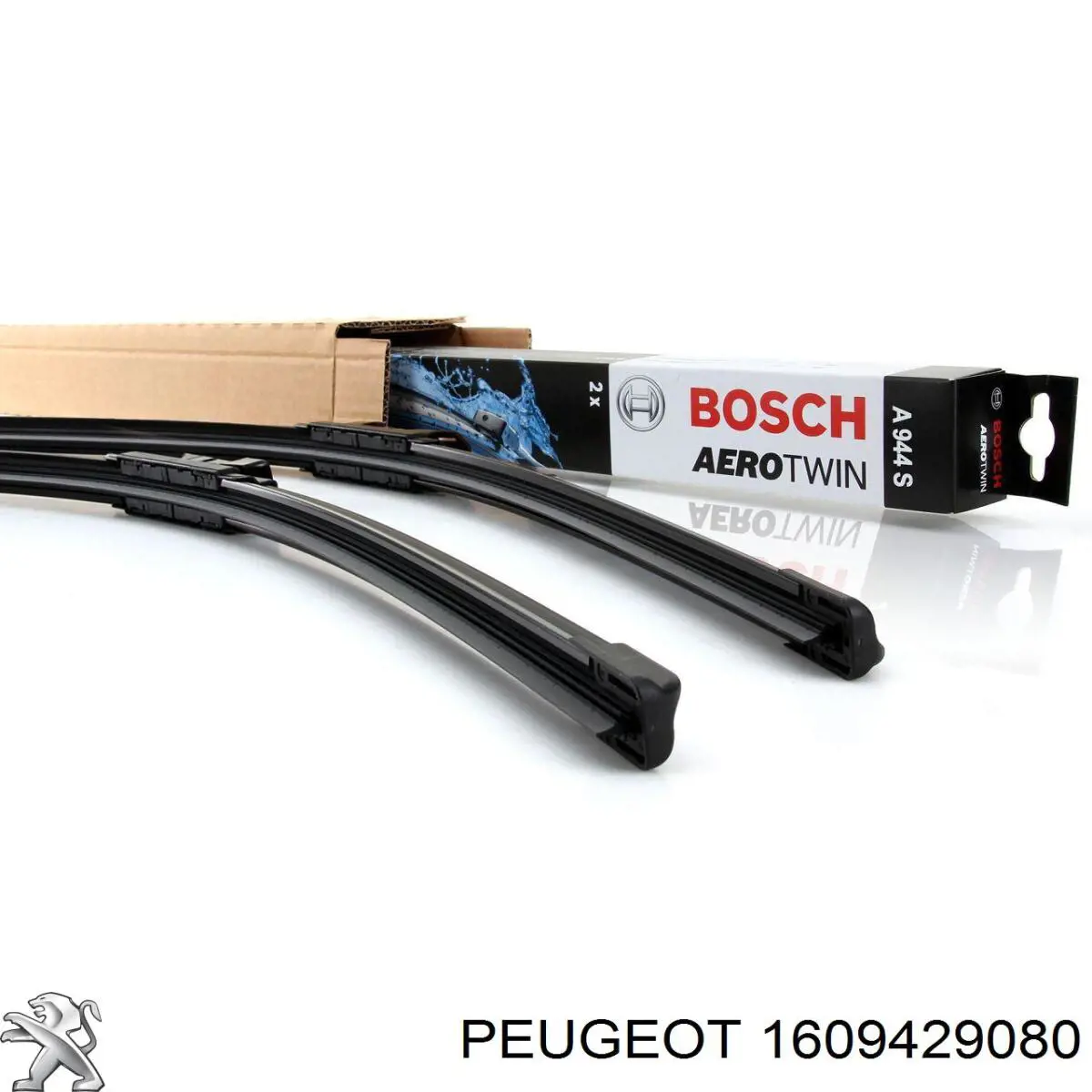 Щітка-двірник лобового скла, водійська Peugeot/Citroen 1613156980 ціна, від 19.17 USD