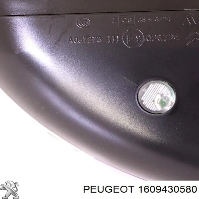 Купити 1609430580 Peugeot/Citroen Бічне дзеркало заднього виду ліве