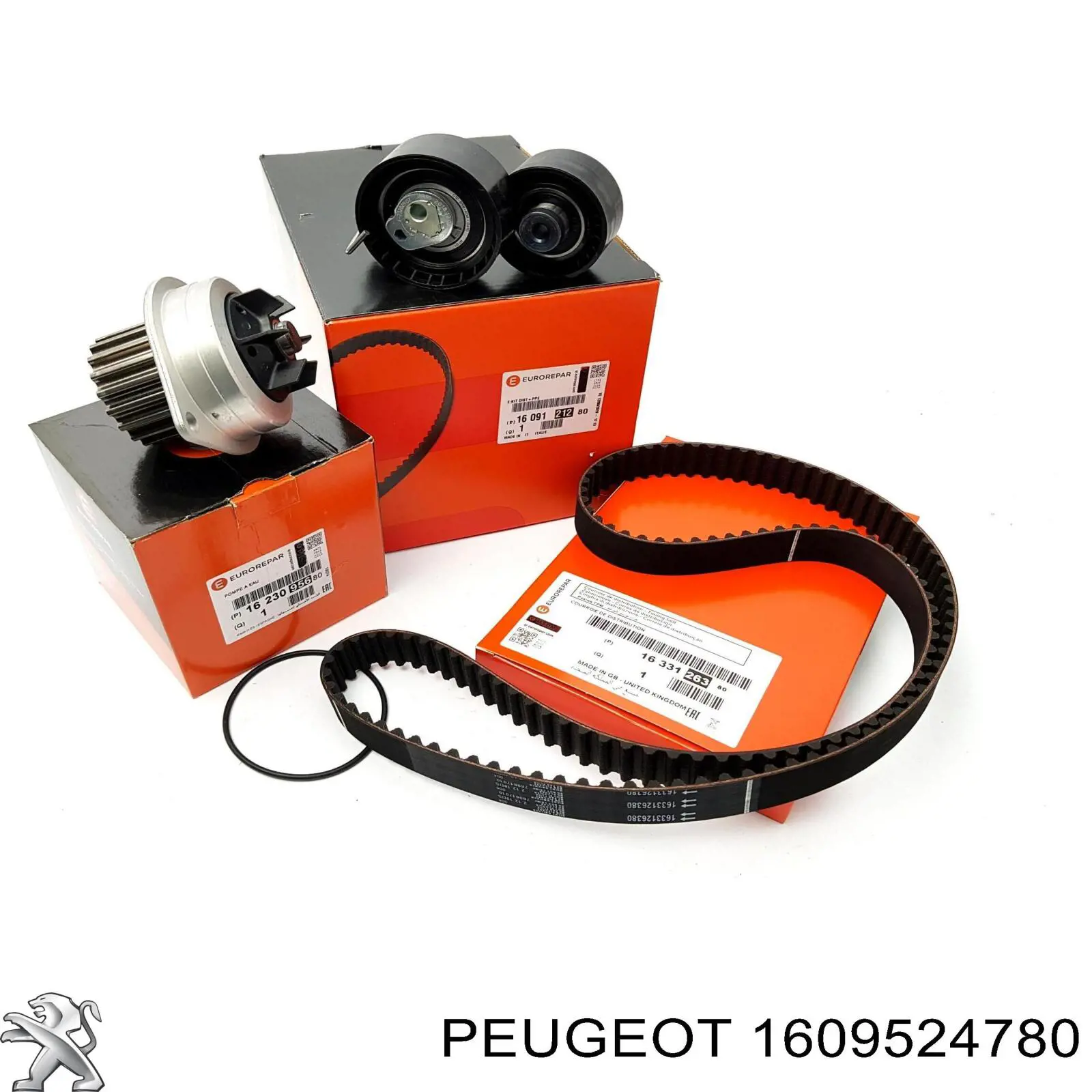 Комплект ГРМ 1609524780 Peugeot/Citroen