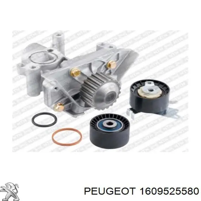 Комплект ГРМ Peugeot/Citroen 1609525580 ціна, від 152.22 USD
