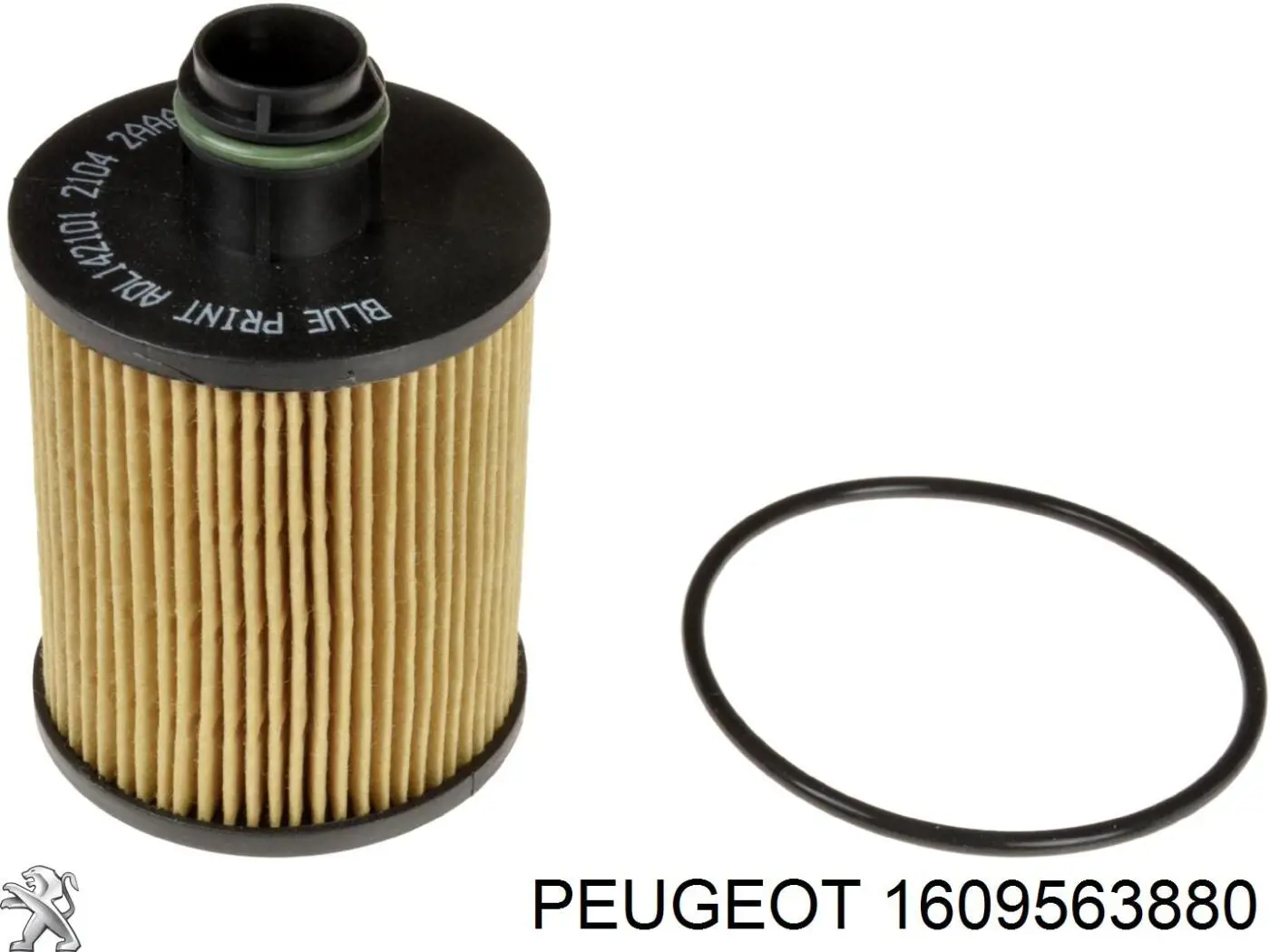 Масляний фільтр 1609563880 Peugeot/Citroen