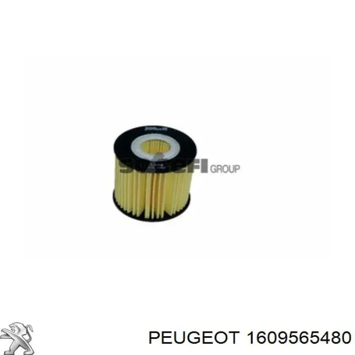 1609565480 Peugeot/Citroen фільтр масляний