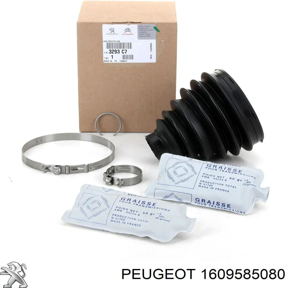 Болт кріплення передньої балки (підрамника) Peugeot/Citroen 1609585080 ціна, від 3.57 USD