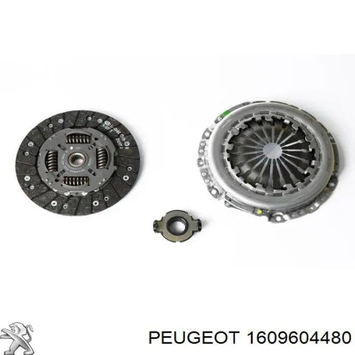 Комплект зчеплення (3 частини) Peugeot/Citroen 1609604480 ціна, від 287.39 USD