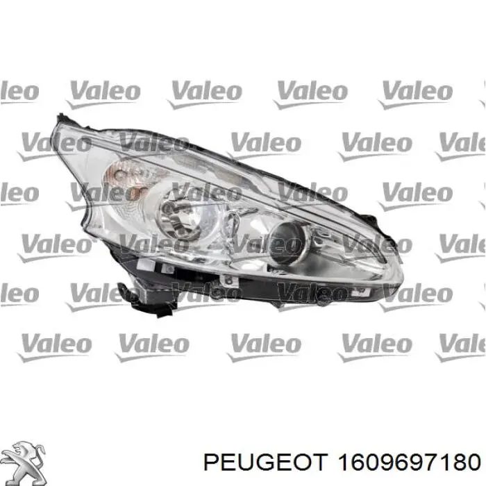 1609697180 Peugeot/Citroen фара ліва