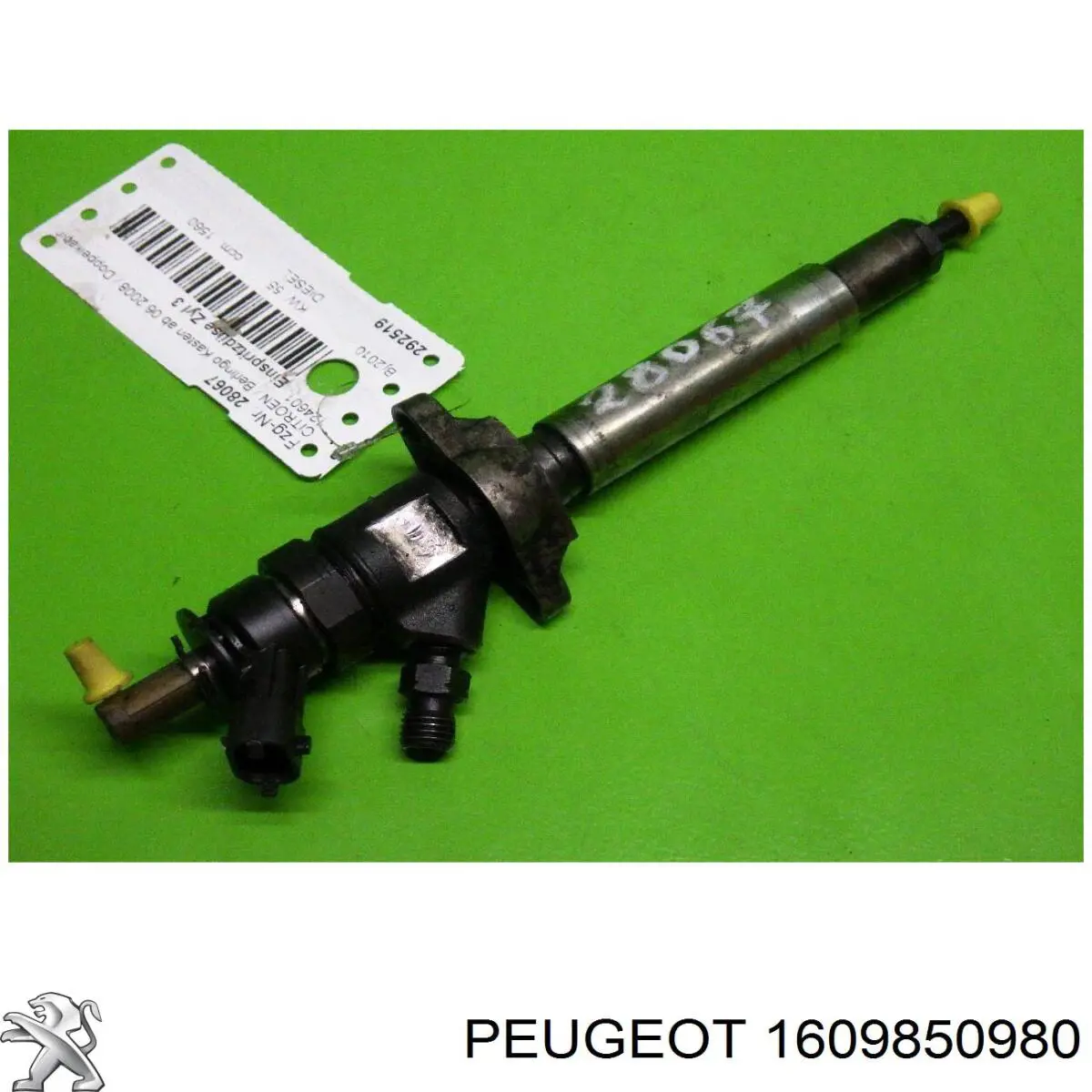 1609850980 Peugeot/Citroen форсунка вприску палива