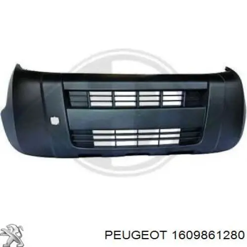 Купити 1609861280 Peugeot/Citroen Буфер (бампер) передній