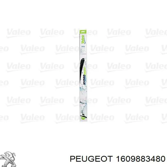 Щітка-двірник лобового скла, водійська Peugeot/Citroen 1609883480 ціна, від 12.63 USD