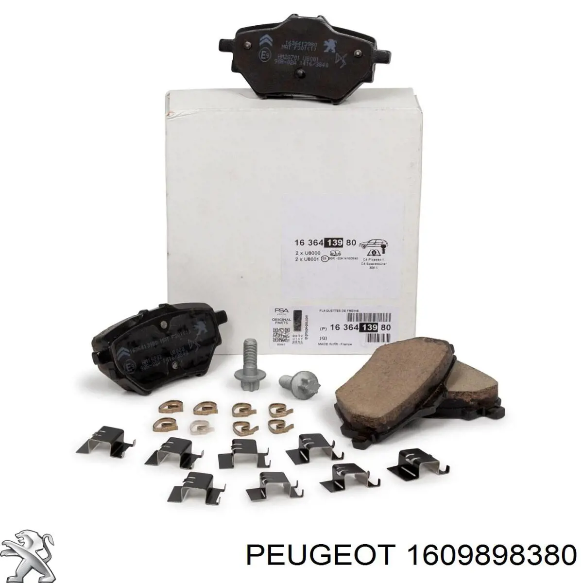 1609898380 Peugeot/Citroen Передні гальмівні колодки