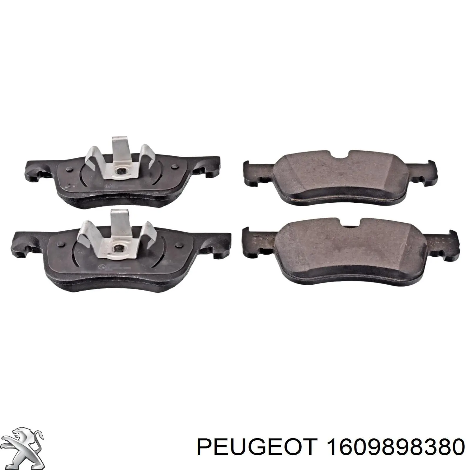 1609898380 Peugeot/Citroen Передні гальмівні колодки