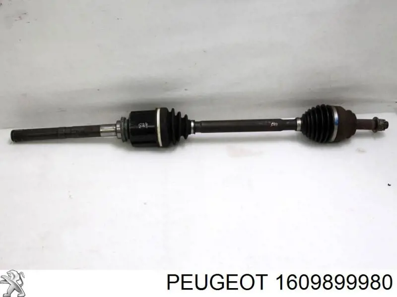 1609899980 Peugeot/Citroen піввісь (привід передня, права)