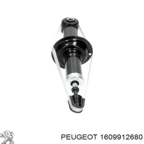 Купити 1609912680 Peugeot/Citroen Стійка амортизатора задня