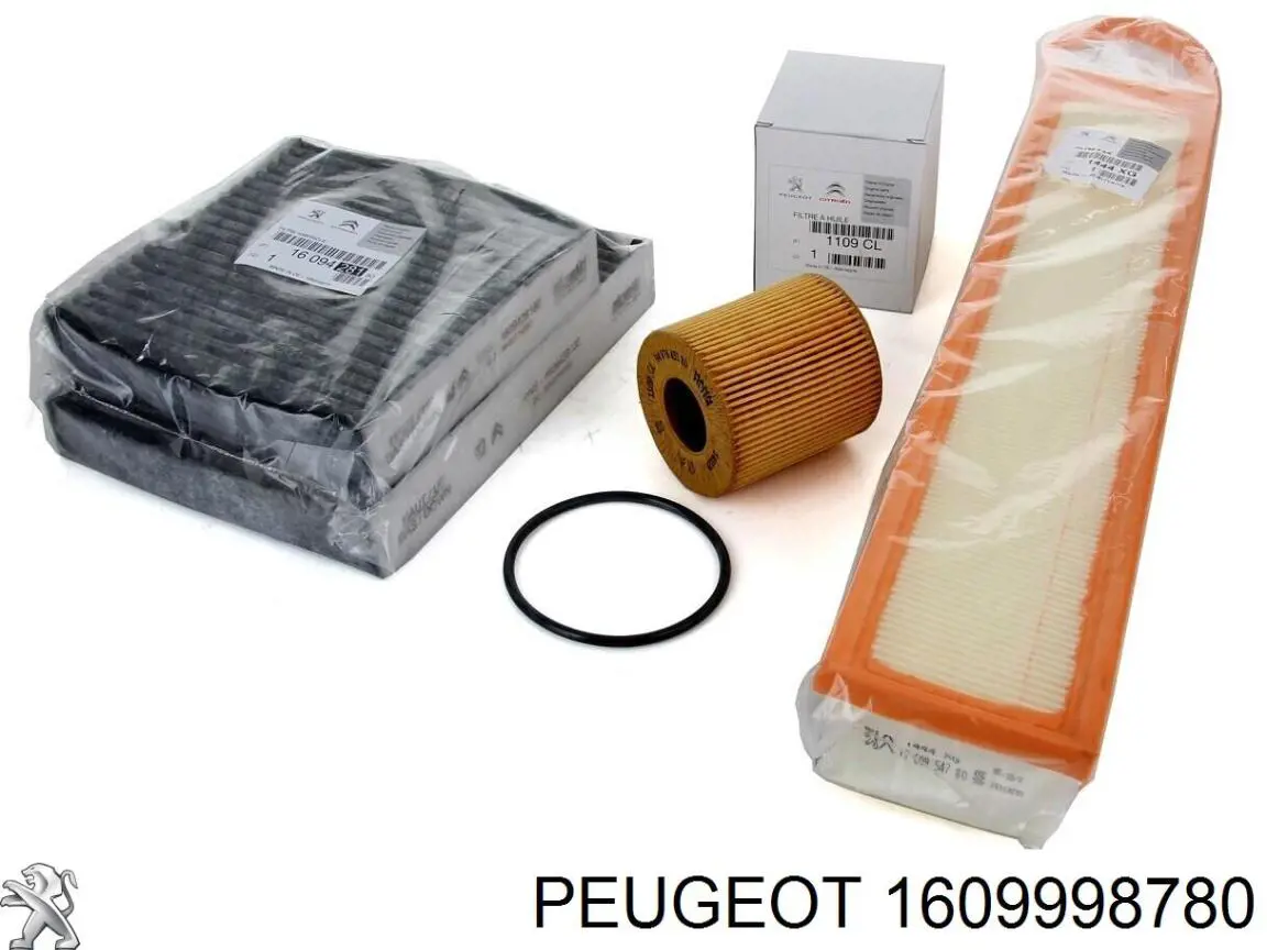 Купити 1609998780 Peugeot/Citroen Фільтр салону вугільний