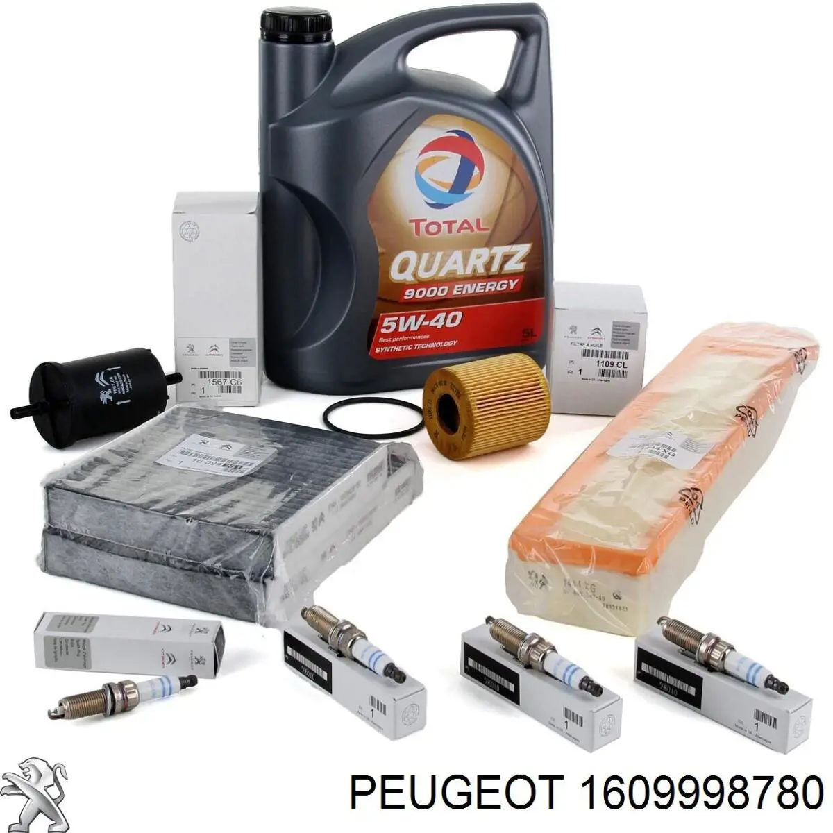 Купити 1609998780 Peugeot/Citroen Фільтр салону вугільний