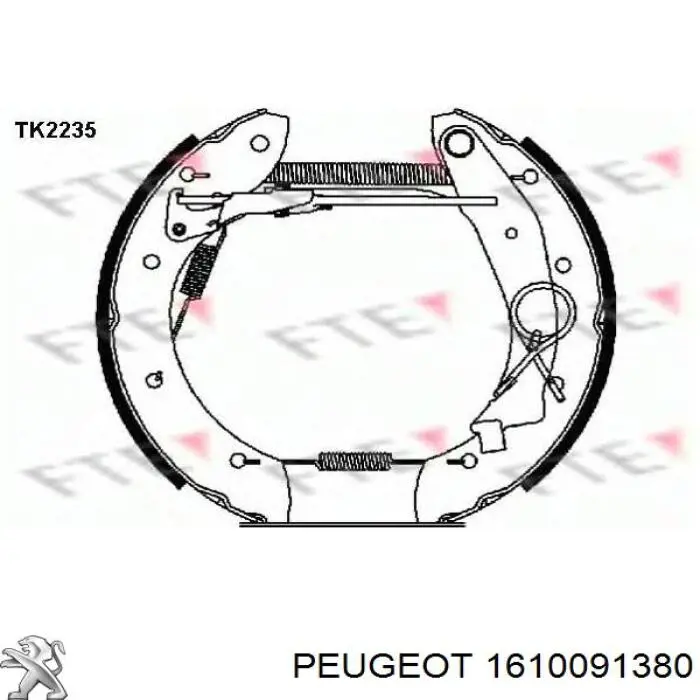  1610091380 Peugeot/Citroen