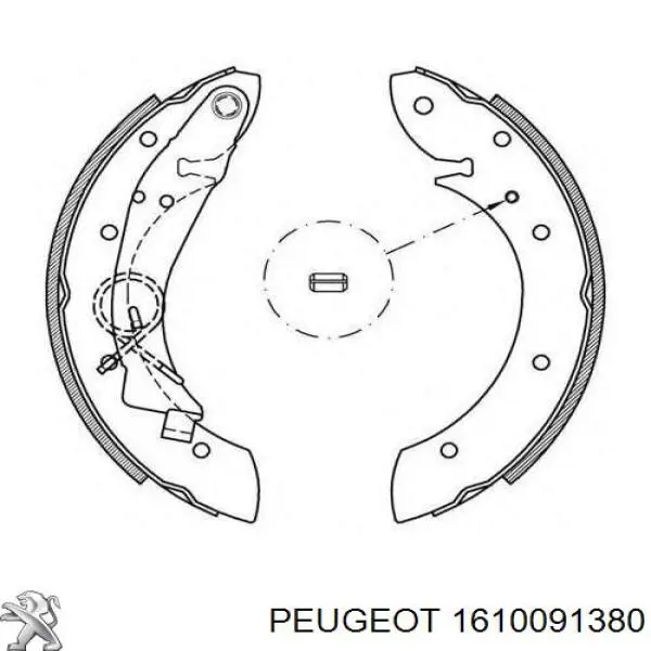  Peugeot/Citroen 1610091380 ціна, від 149.12 USD