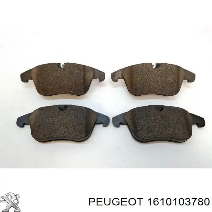 Тормозні колодки Peugeot/Citroen 1610103780