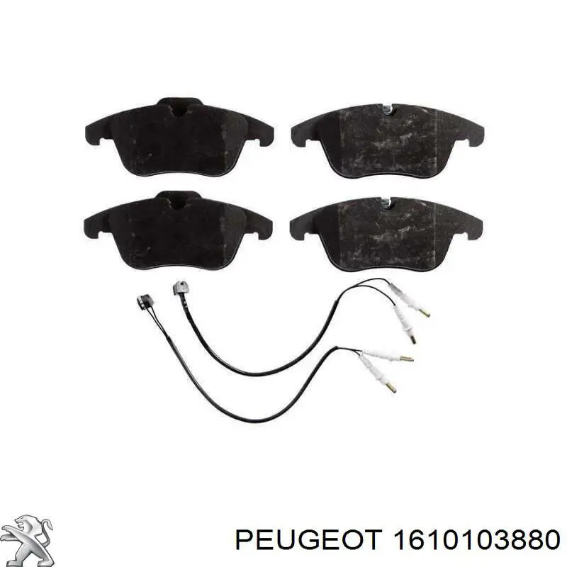 Гальмівні колодки Peugeot/Citroen 1610103880 ціна, від 42.07 USD