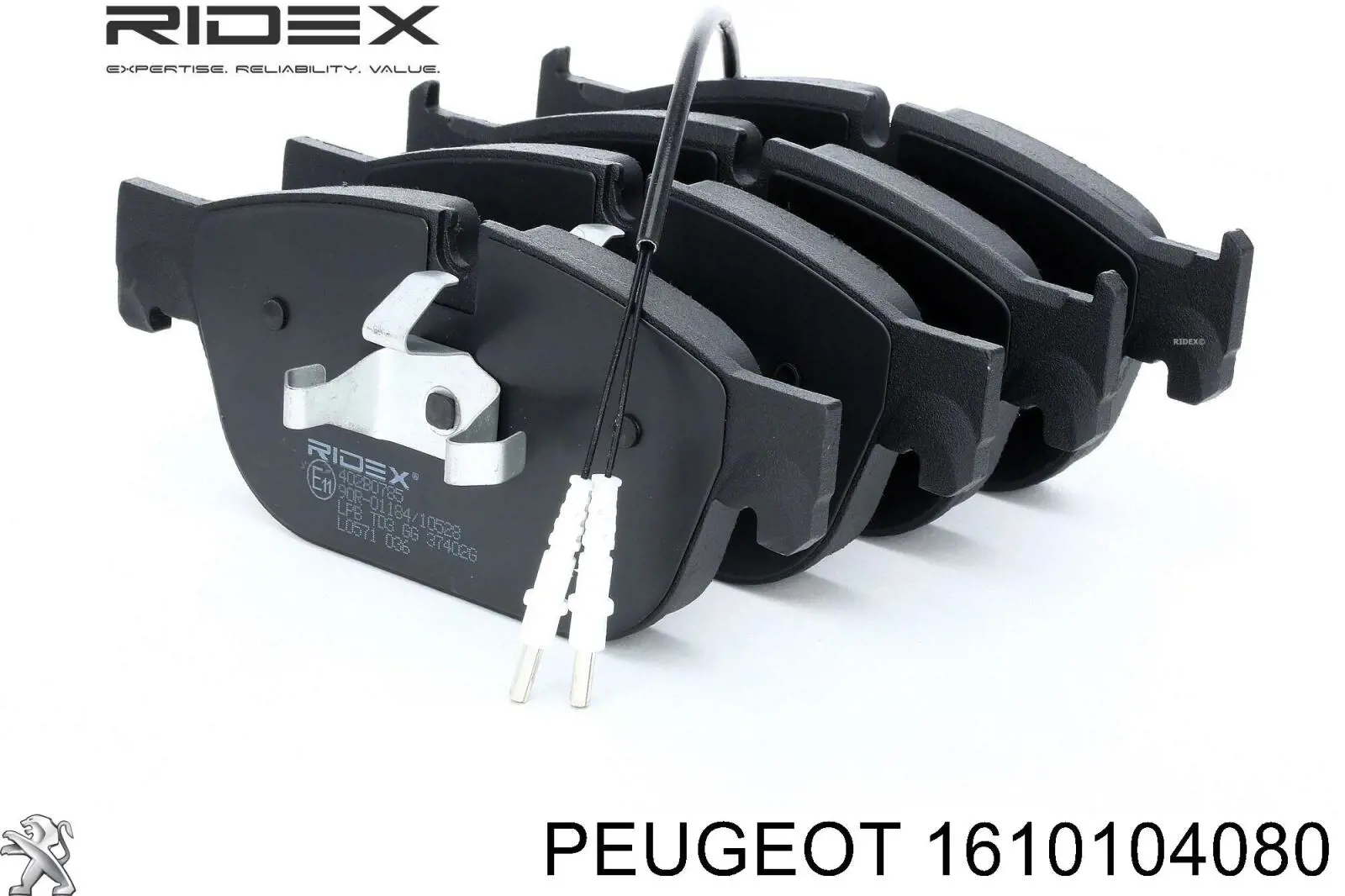 Гальмівні колодки Peugeot/Citroen 1610104080 ціна, від 40.30 USD