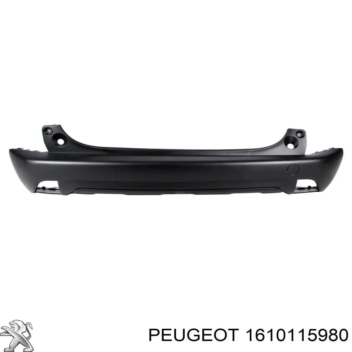 1610115980 Peugeot/Citroen Буфер (бампер) задній