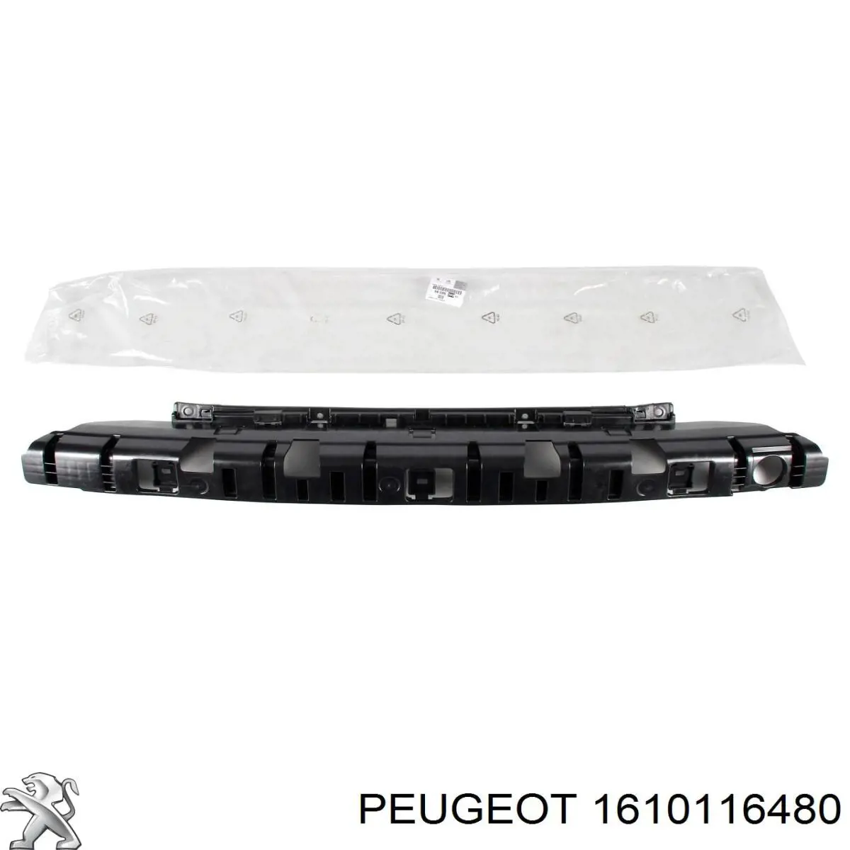 Бампер задній, права частина 1610116480 Peugeot/Citroen