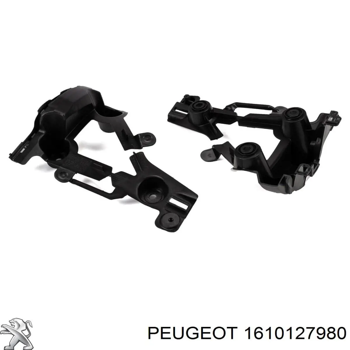 1610127980 Peugeot/Citroen Кронштейн бампера заднього, лівий