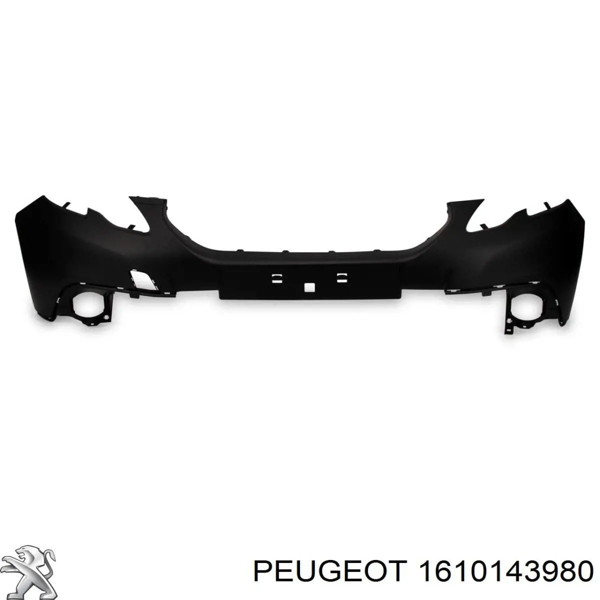 1610143980 Peugeot/Citroen Бампер передній в зборі