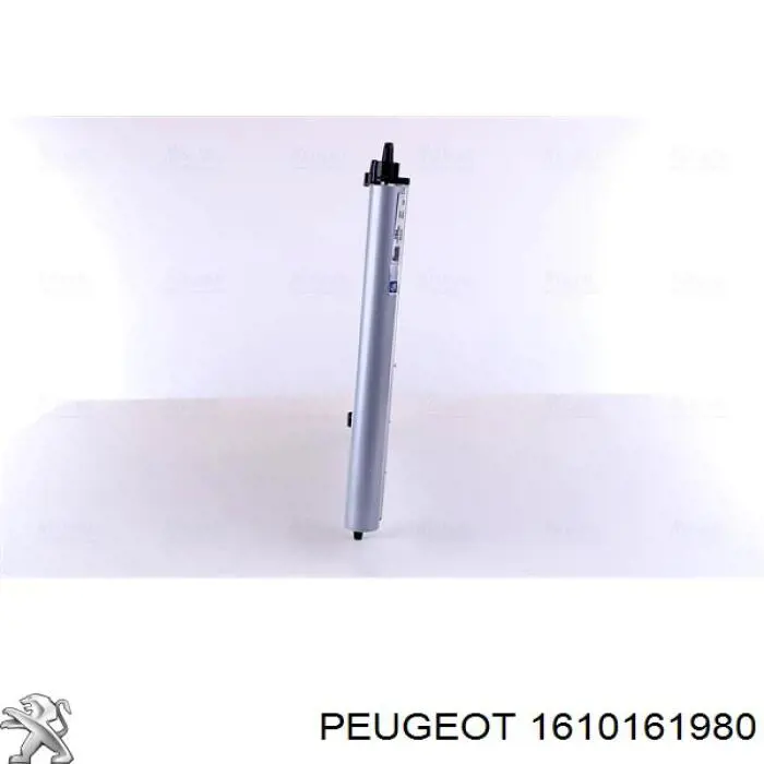 Радіатор кондиціонера 1610161980 Peugeot/Citroen