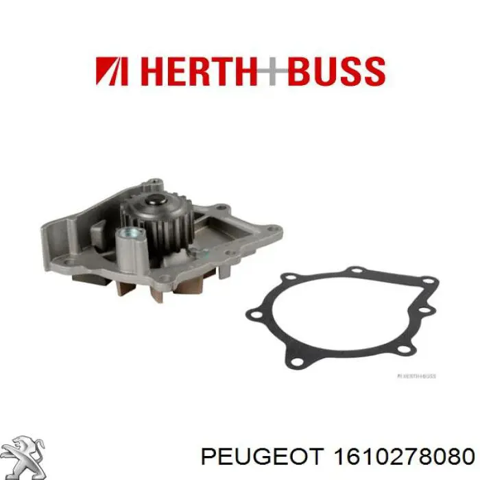 Водяний насос Peugeot/Citroen 1610278080