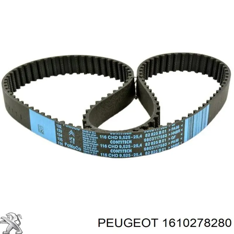 Комплект ГРМ 1610278280 Peugeot/Citroen