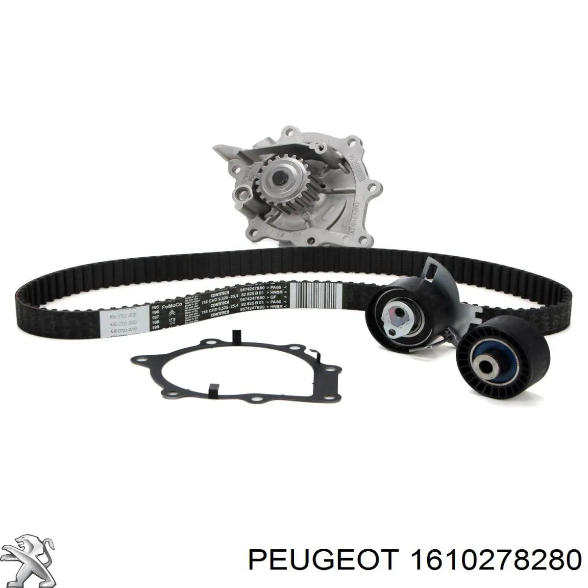 Ремкомплект ГРМ Peugeot/Citroen 1610278280