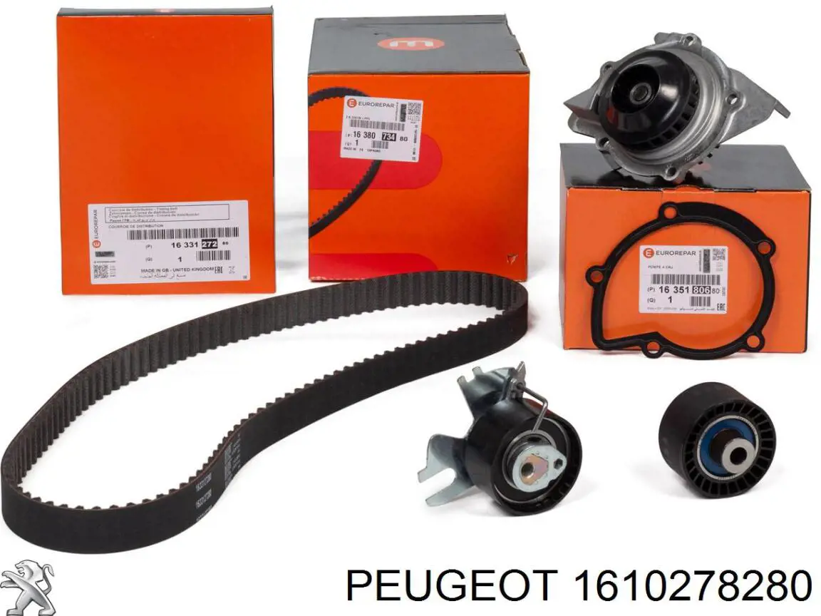 Купити 1610278280 Peugeot/Citroen ГРМ ремень