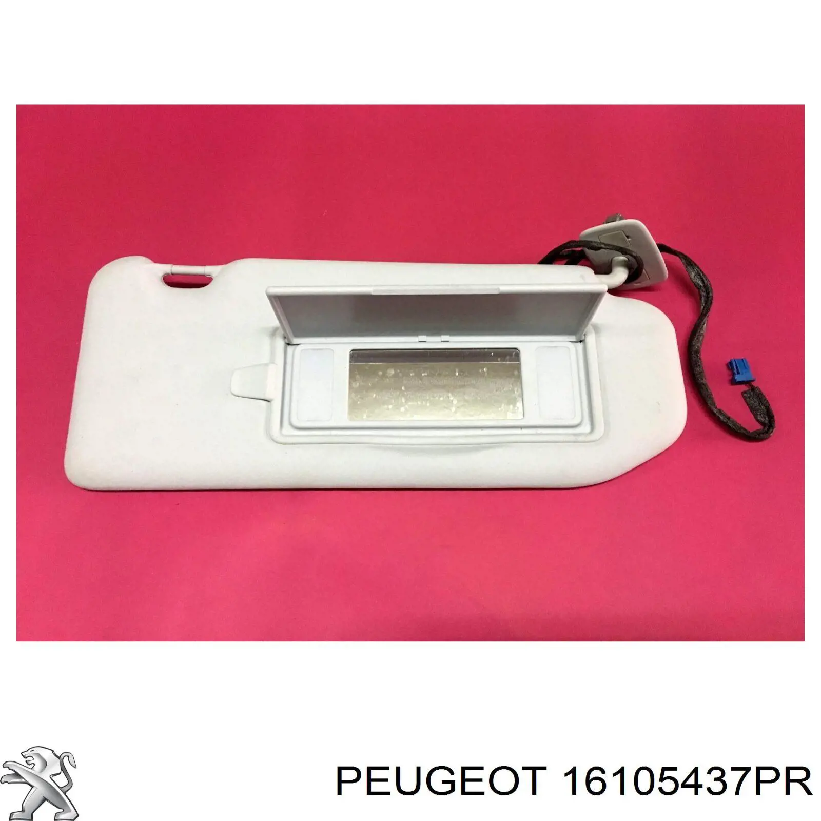 98160195PR Peugeot/Citroen Козирок протисонячний