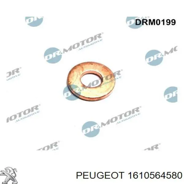 Купити 1610564580 Peugeot/Citroen Кільце форсунки
