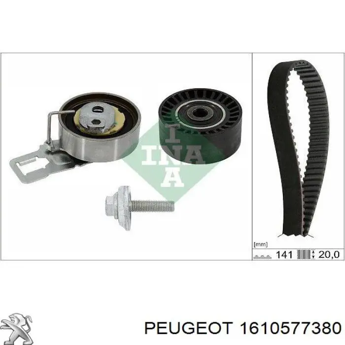 1610577380 Peugeot/Citroen натягувач ременя грм