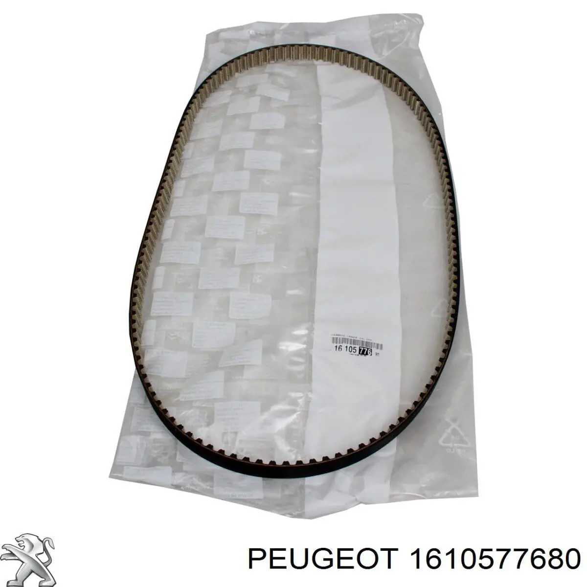 Зубчастий ремінь Peugeot/Citroen 1610577680 ціна, від 28.53 USD