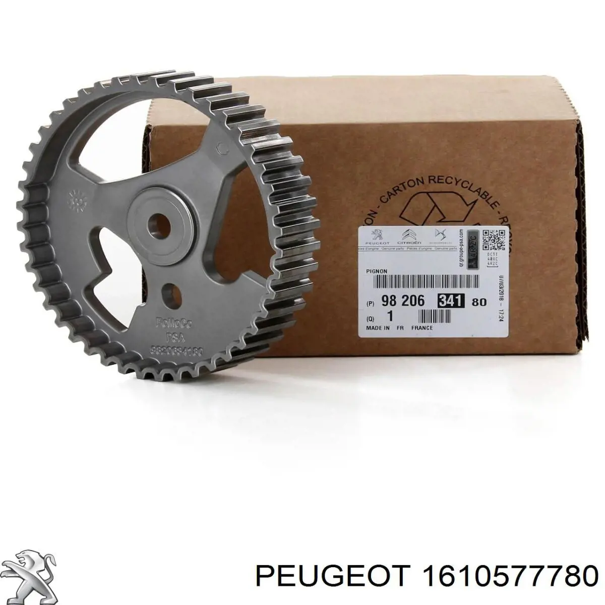 1610577780 Peugeot/Citroen Ремінь ГРМ, комплект