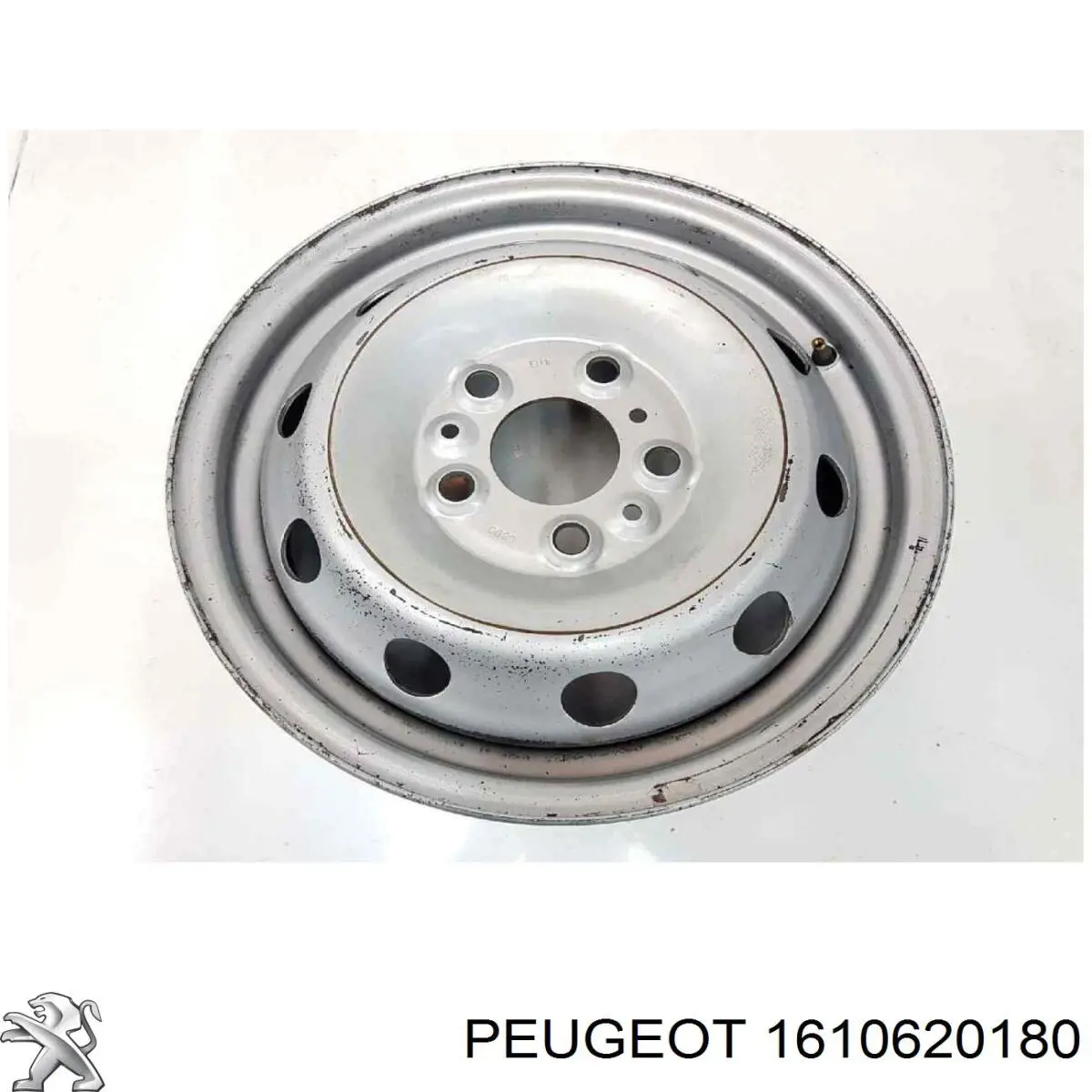 1610620180 Peugeot/Citroen диск колісний стальний (штампований)